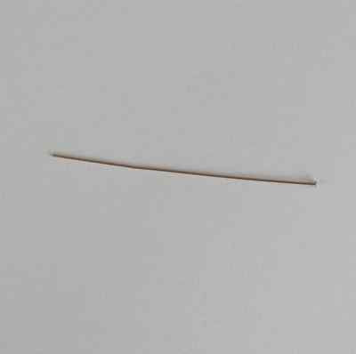 Jewellery Station Gold Filled HEAD PIN 24 gauge 1 inch long - pack of 10