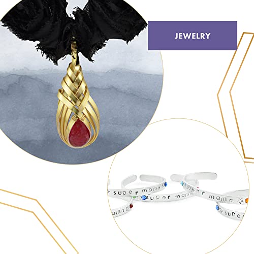 Artistic Wire Flat Jewellery Wire – 3mm & 5mm - 5 mm x .75 mm / 0.20 in x 0.03 in / Silver