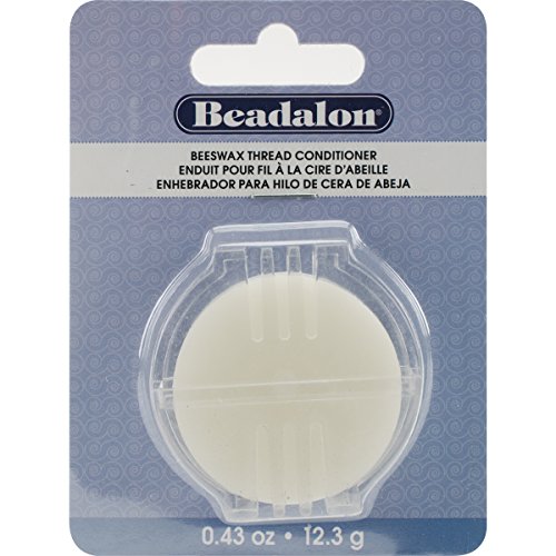 Beeswax Thread Conditioner for Jewellery Making - Beadalon Thread Wax