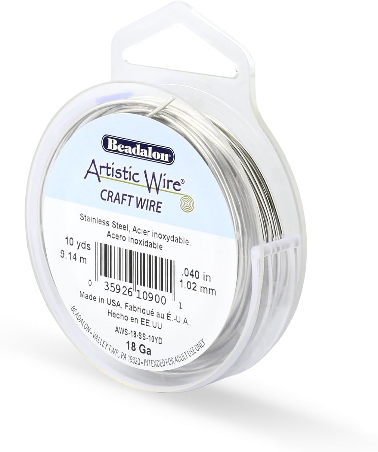 Artistic Wire 18 Gauge Tarnish Resistant Coloured Copper Wire