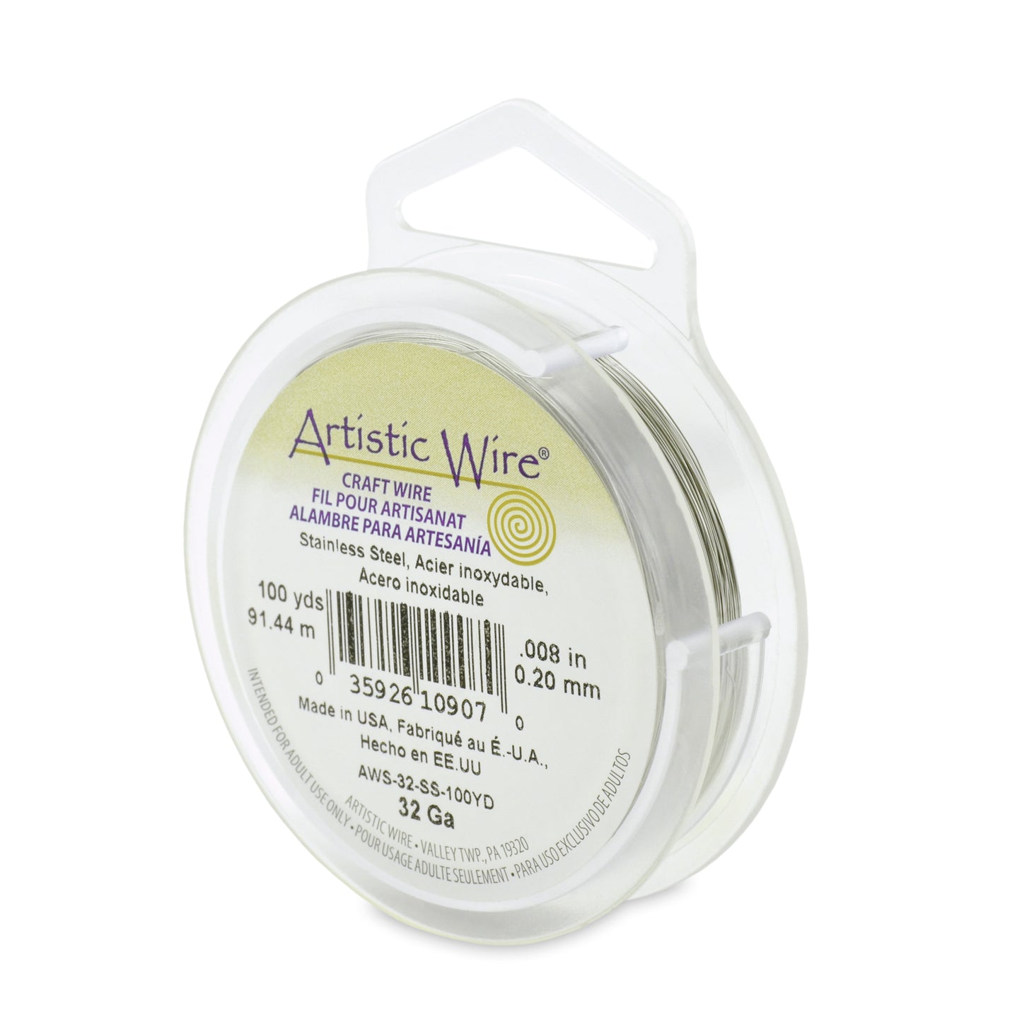 Artistic Wire 32 Gauge Tarnish Resistant Coloured Copper Wire