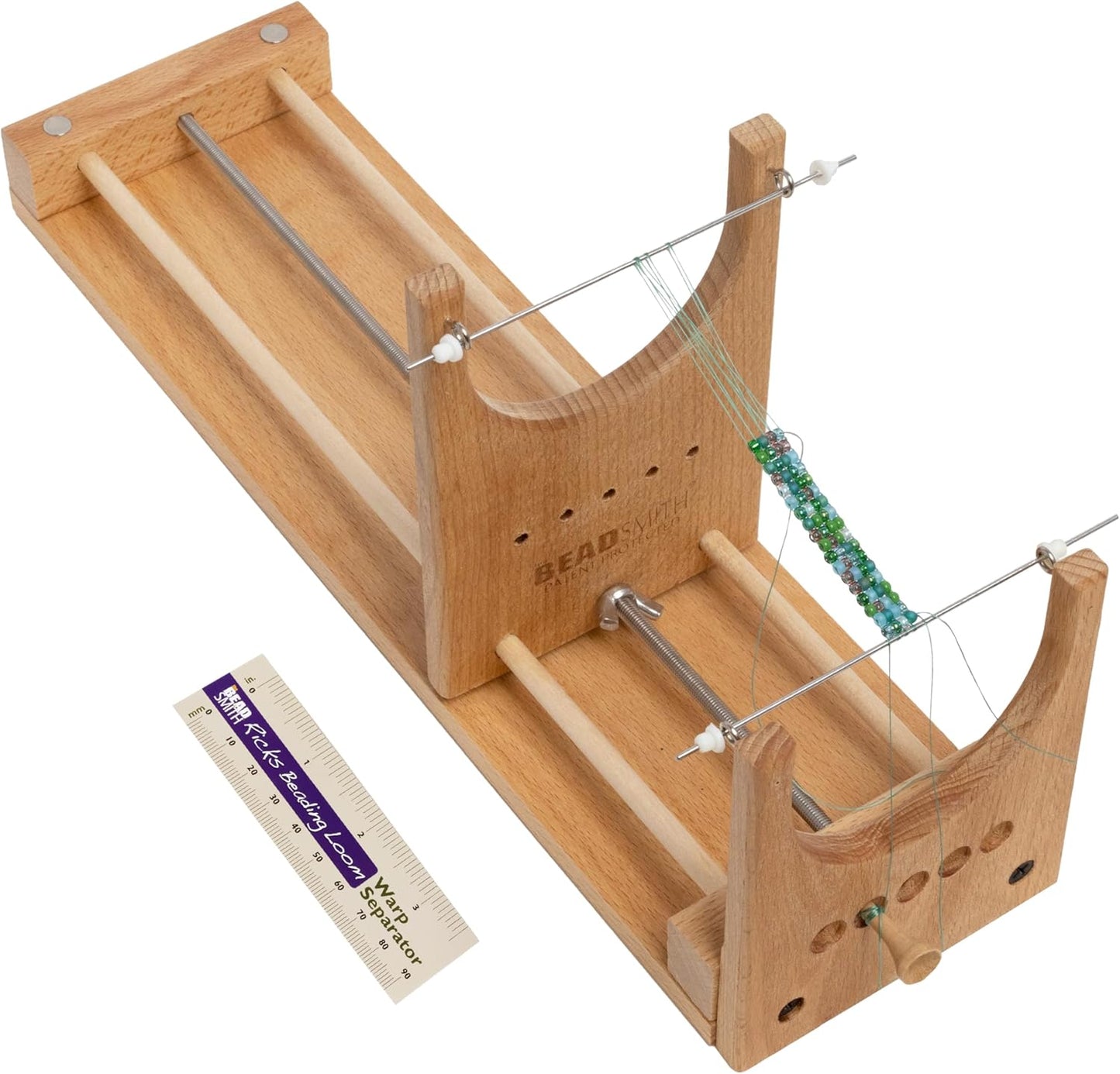 The Beadsmith Rick's Beading Loom, 13.5 x 3.75 x 4.5 inches,