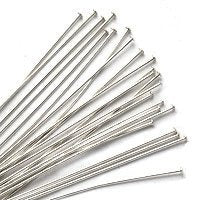 Sterling Silver Head pins 24 Gauge 2 Inches (20)