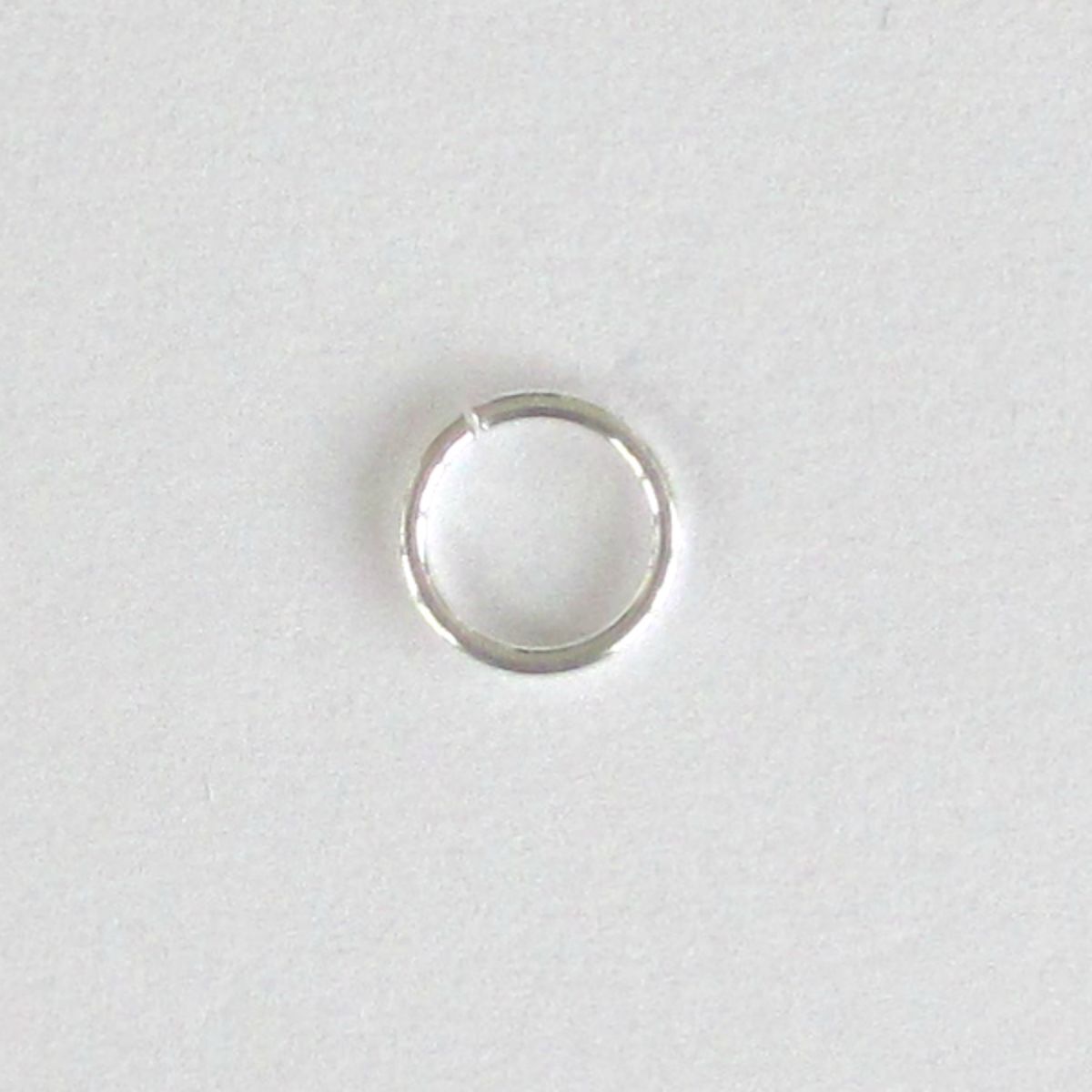 925 Sterling Silver Jump Rings 6 mm (Open) findings- Pack of 50
