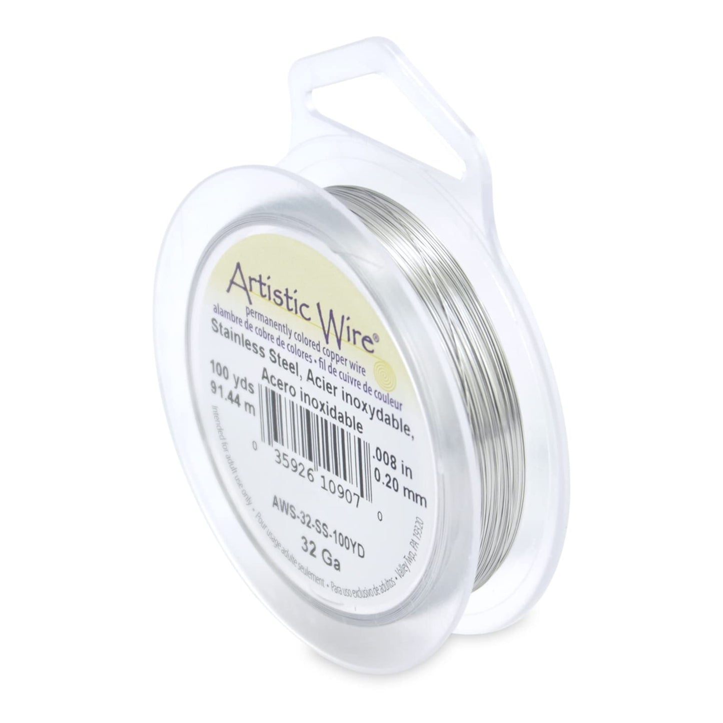 Artistic Wire, Gauge / 1.3 mm Stainless Steel Craft Wire