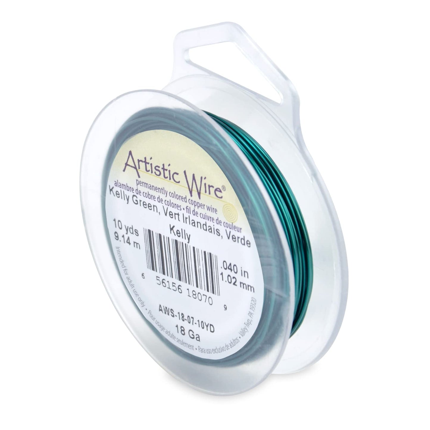 Artistic Wire Tarnish Resistant Colored Copper Craft Wire