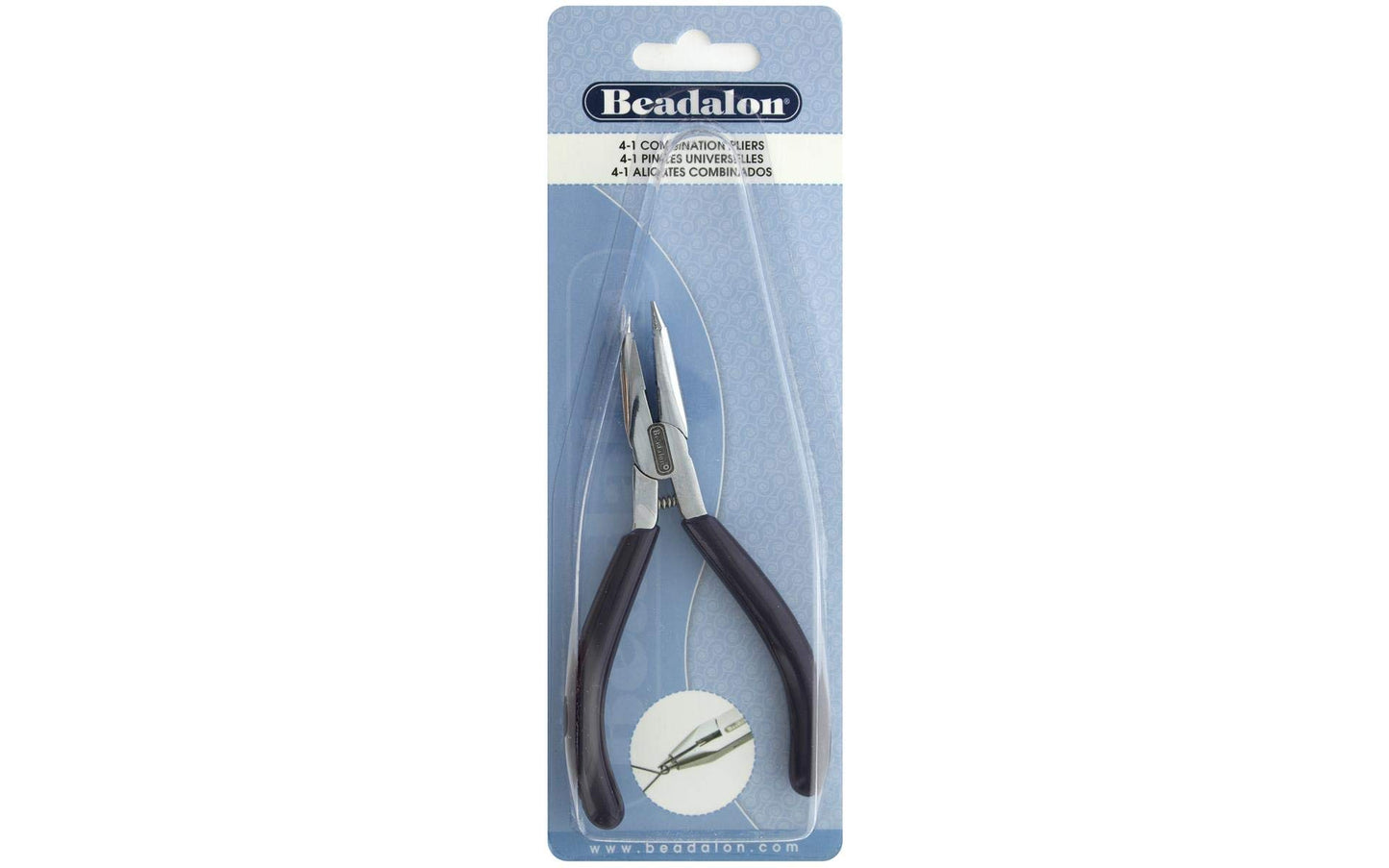 Beadalon 202C-004 MltiPlrsRndNse,ChnNse,CttrClsr, None