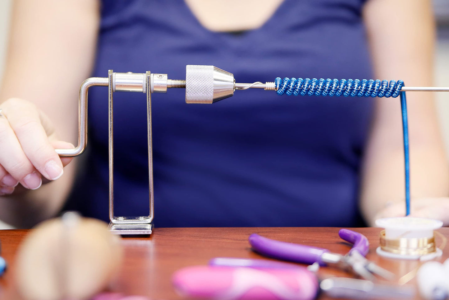 Beadalon Professional Deluxe Coiling Gizmo, 5 Rods, 7mm, 5mm, 3mm, 2.5mm, 1mm x 38.1cm