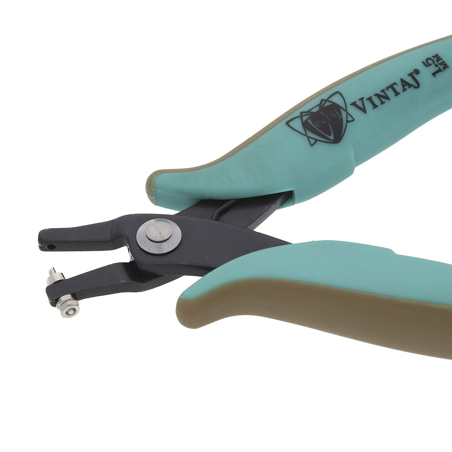 Beadsmith Metal Short Jaw Hole Punch Pliers-5.5-inch