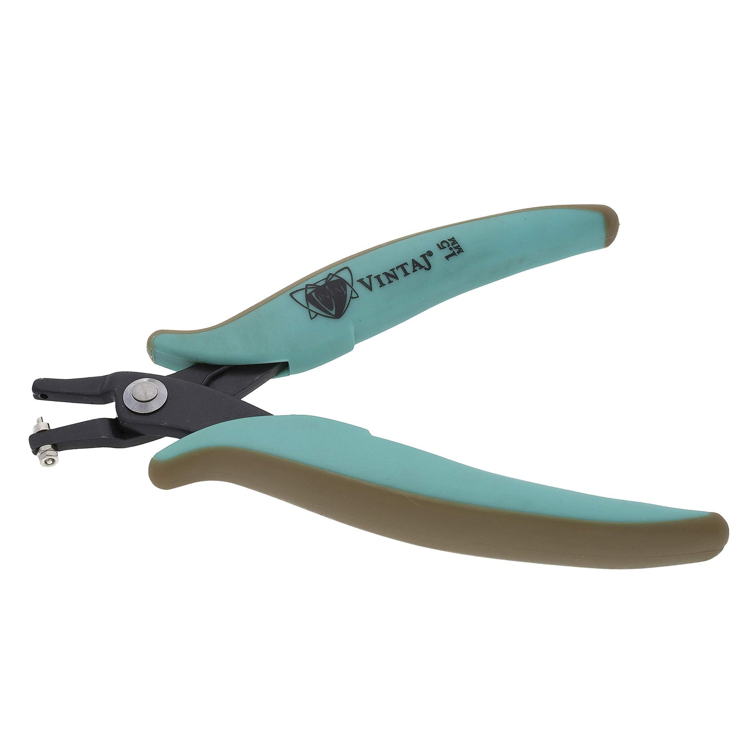 Beadsmith Metal Short Jaw Hole Punch Pliers-5.5-inch