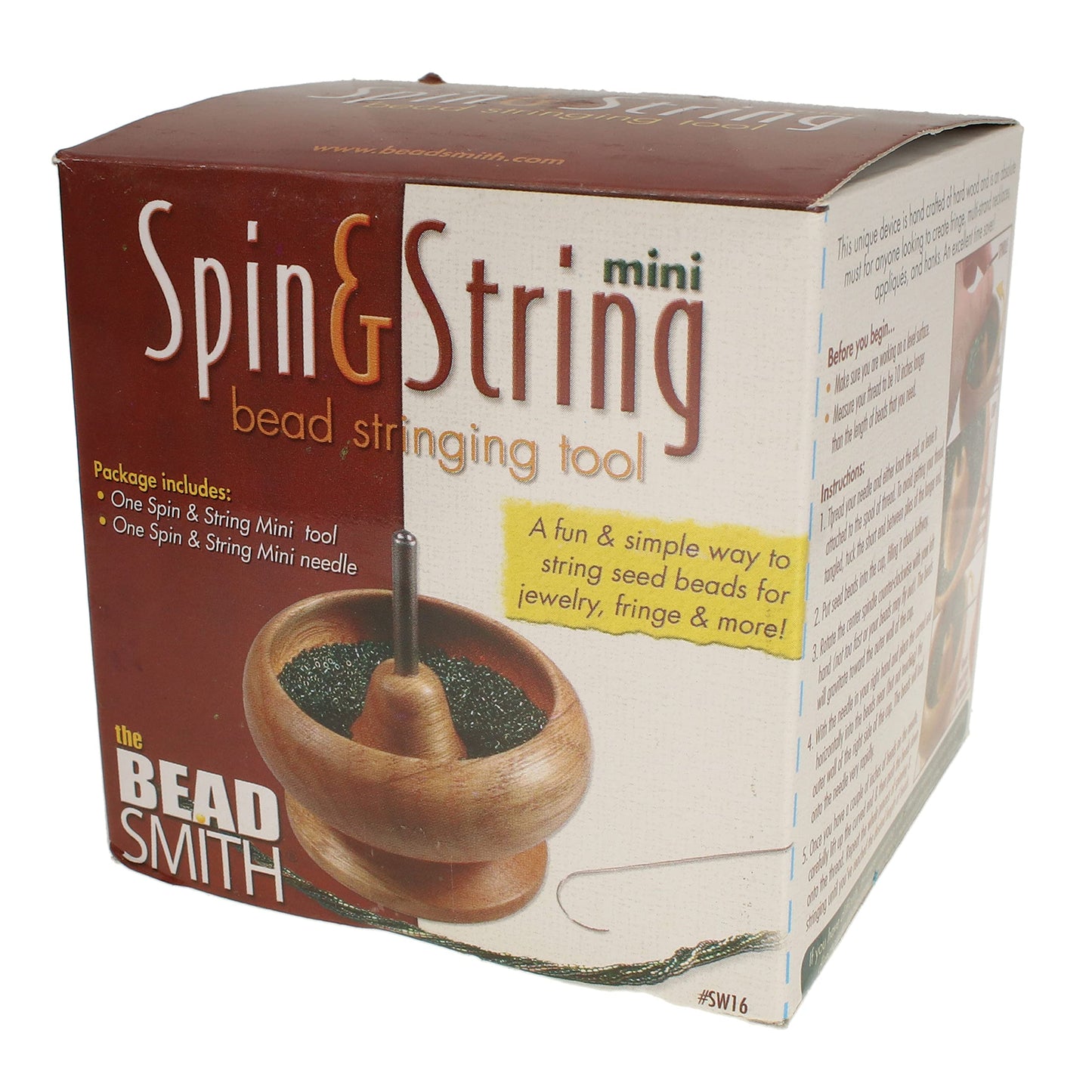 The Beadsmith SpinString-Needle Variation