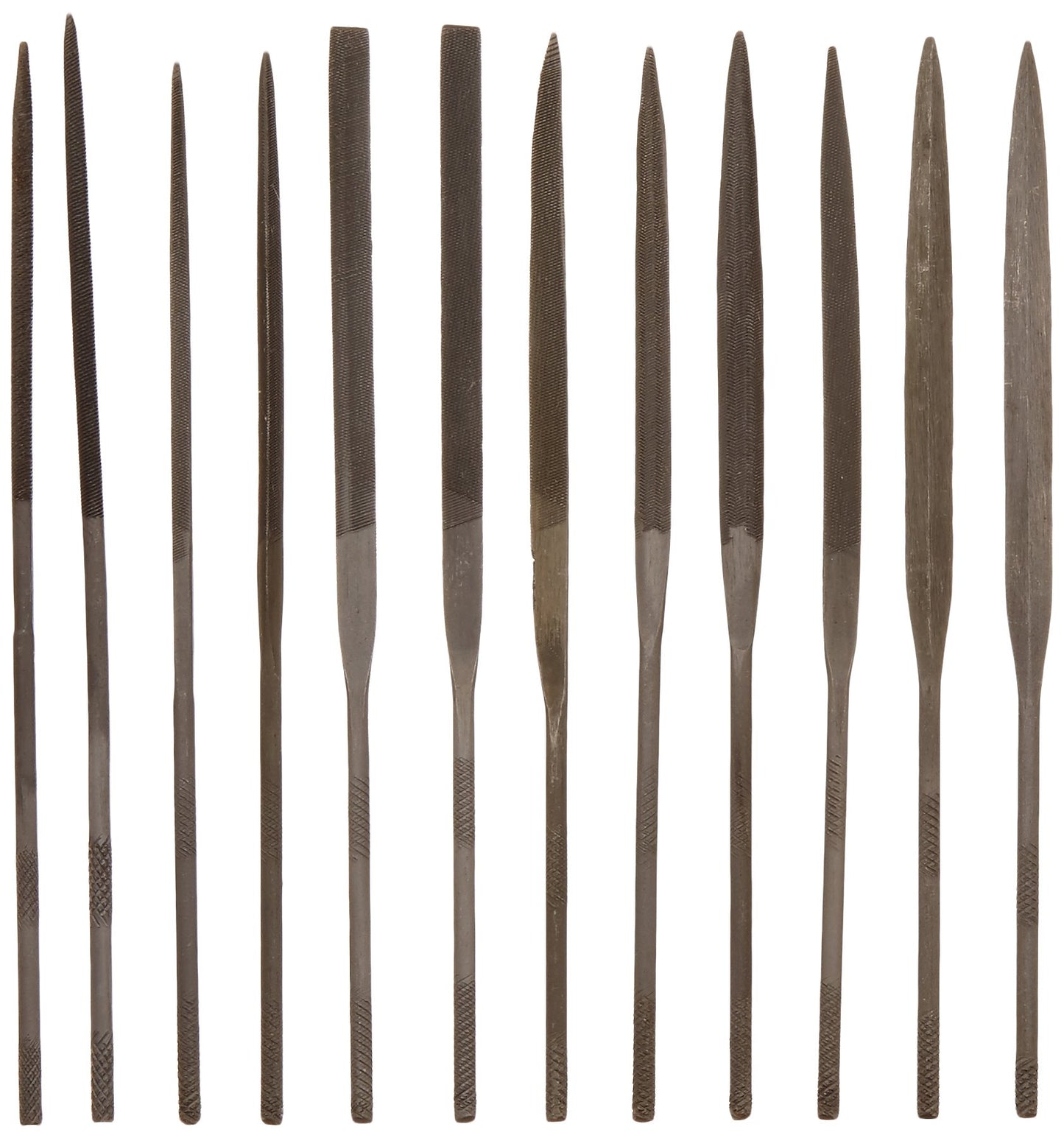 Beadsmith Needle Files Wire Wrapping, Set of 12