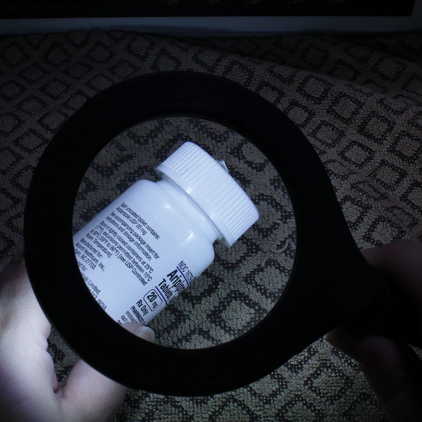 BEADSMITH Bright FX COB LED Magnifier LED Light, 3X Magnification, 180 Degree Wide Beam, Push Button Activation