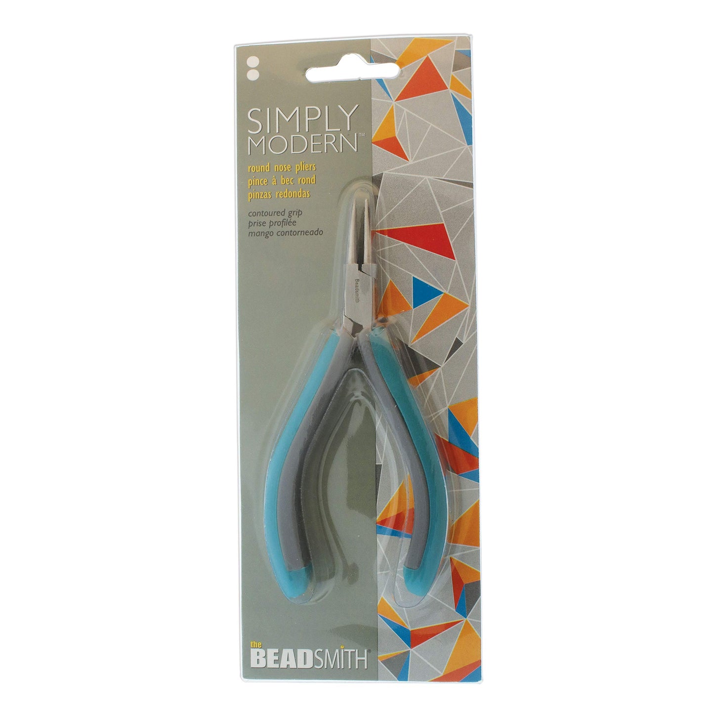 Beadsmith Simply Modern Series, Round Nose Pliers, 4.75 Inches Long
