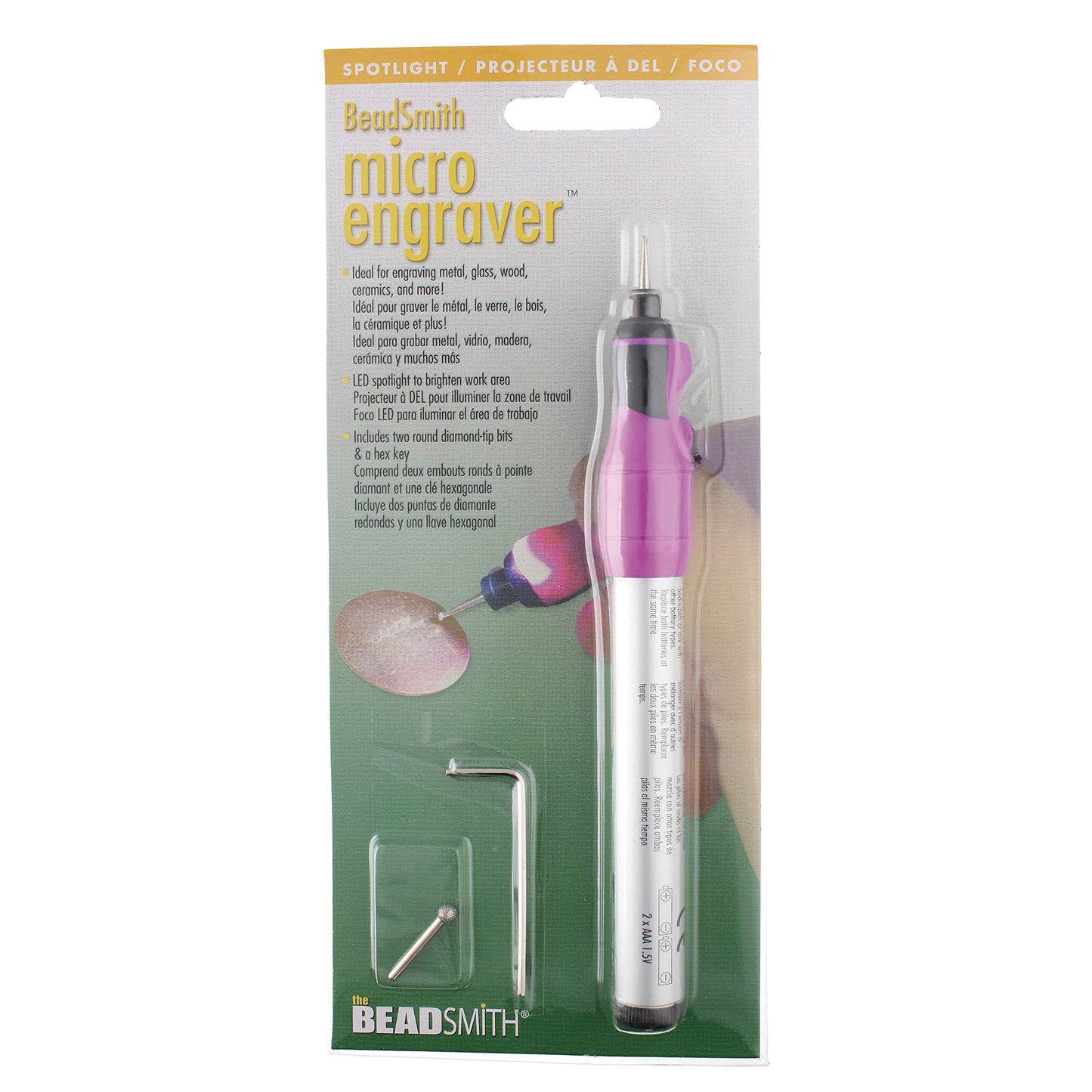 Beadsmith Bead Smith Micro Engraver, Acrylic