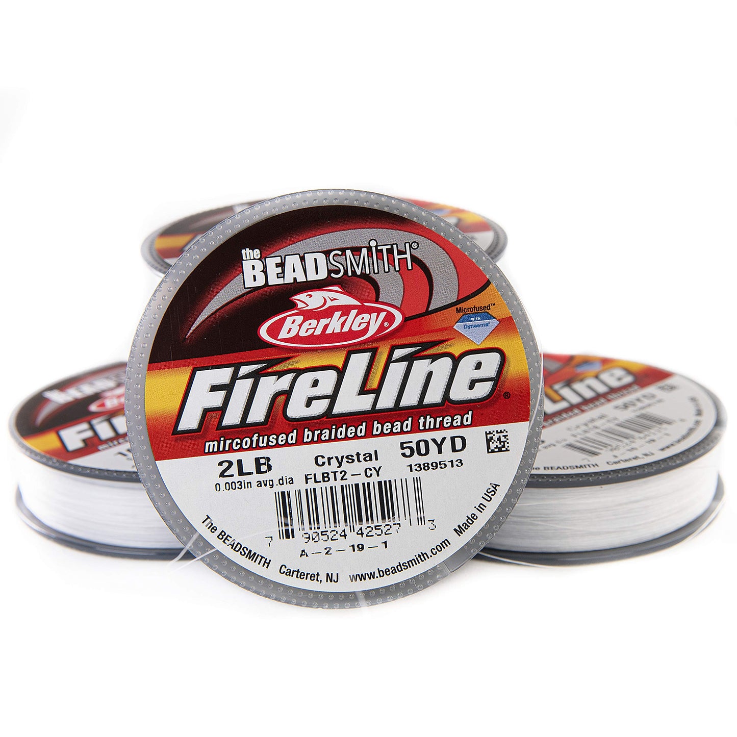 FireLine Jewelry Finding, Crystal, 2-Pound, 50 Yards