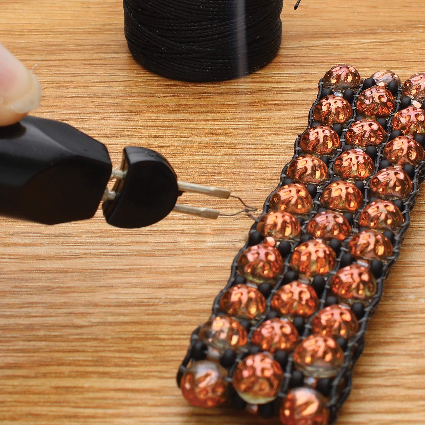 The Beadsmith Thread Zap Variation