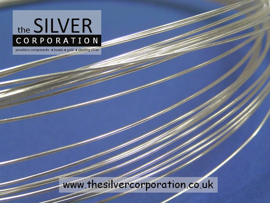 925 sterling silver round wire, half hard