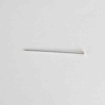 Jewellery Station Sterling Silver Head Pin 24 gauge 1 inch long - pack 10