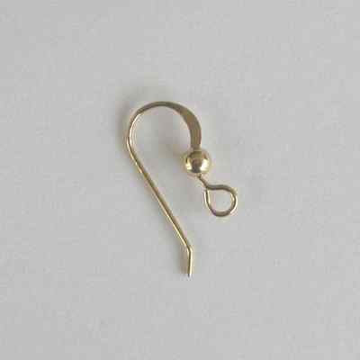 Jewellery Station Gold Filled 14kt Fish Hook Ear Wires – Pack of 10 (5 Pairs)