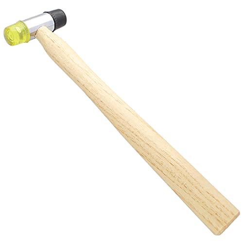 Beadsmith Jeweler's Hammer in Plastic Rubber with 2-1/2-Inch Head Metal Smithing
