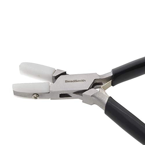 Beadsmith Double Nylon Jaw Flat Nose Pliers