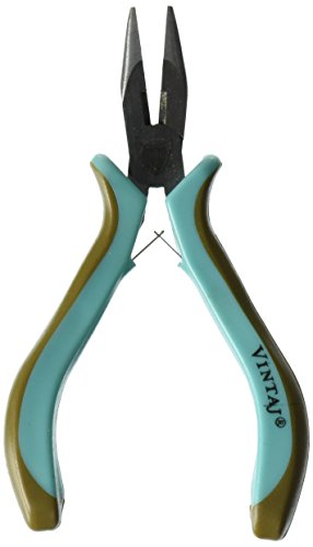 Beadsmith Metal Chain Nose Pliers with Cutter – 5″ Jewellery Making Tool