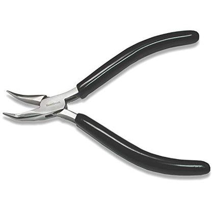 Beadsmith Super Fine Series Pliers – Jewellery Making - Bent Chain Nose