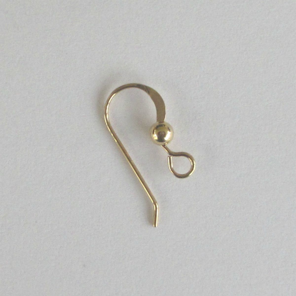Jewellery Station Gold Filled 14kt Fish Hook Ear Wires – Pack of 10 (5 Pairs)