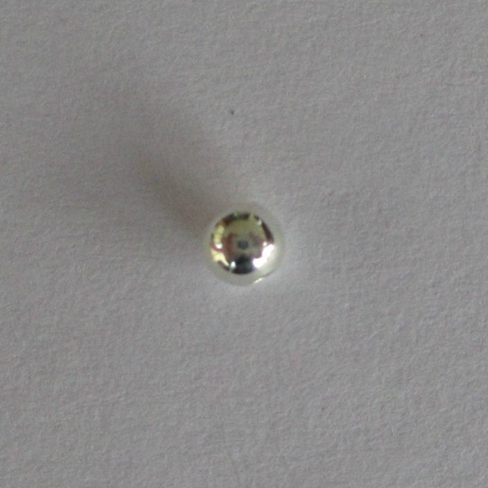 Jewellery Station Sterling Silver Round Beads – Seamless