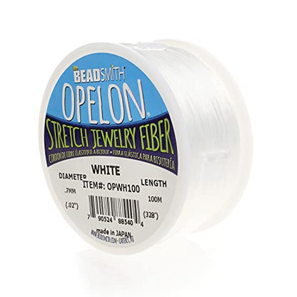 Beadsmith Opelon Stretch Beading Cord – 0.7 mm