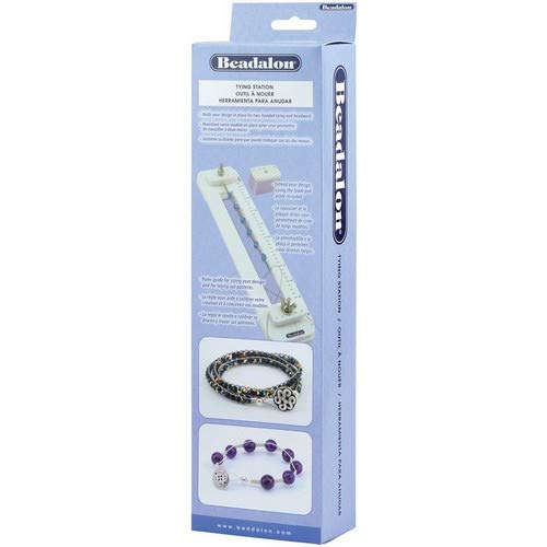 Beadalon Tying Station Made from Acrylic with Extra Foam Attachment (New Version)