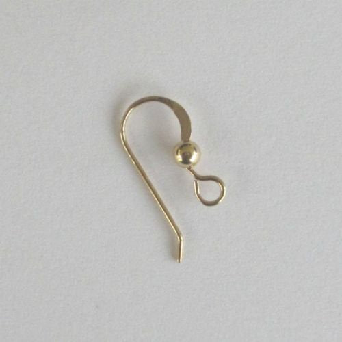 Jewellery Station Gold Filled 14kt Fish Hook Ear Wires – Pack of 10 (5 Pairs)