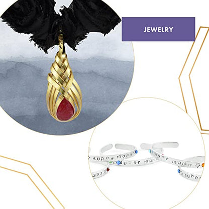 Artistic Wire Flat Jewellery Wire – 3mm & 5mm - 5 mm x .75 mm / 0.20 in x 0.03 in / Silver