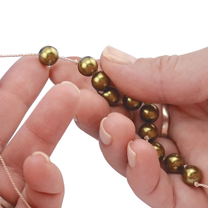 Beadalon Knot‑A‑Bead Tabletop Knotter Tool – Jewelry Beading Knotting Tool for Professional Hand-Knotting for jewellery making