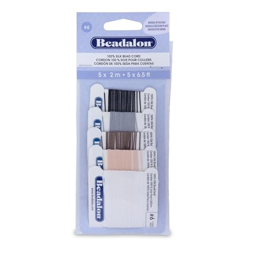 Beadalon Silk Beading Thread with Attached Needle
