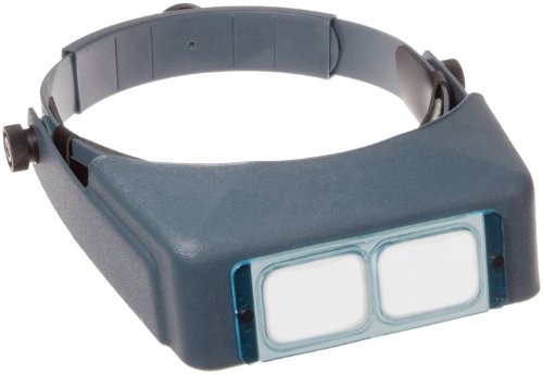 Donegan OptiVISOR DA-4 Headband Magnifier – 2x Magnification, 10" Focal Length