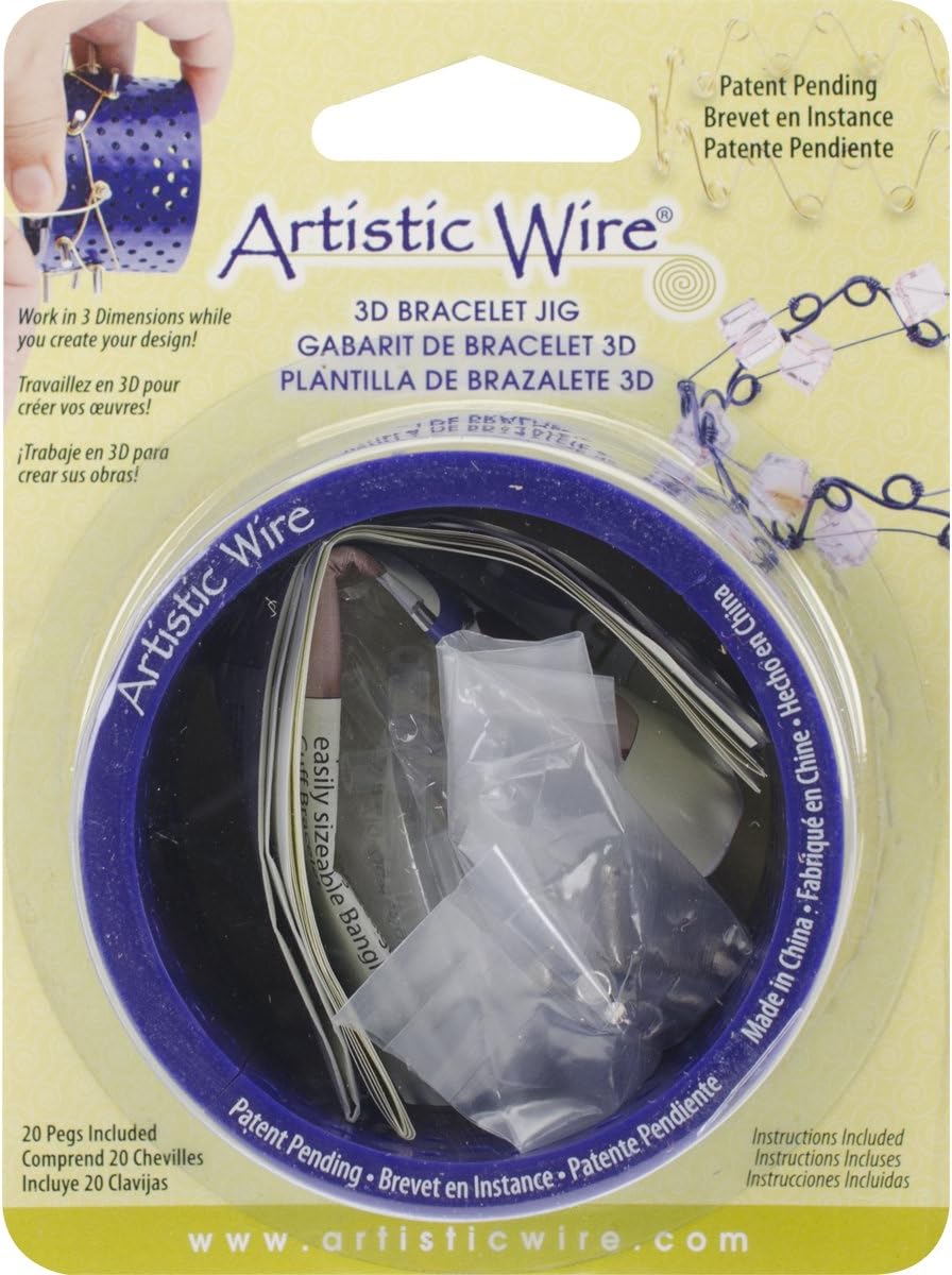 Artistic Wire 3D Bracelet Jig – Stone Blue
