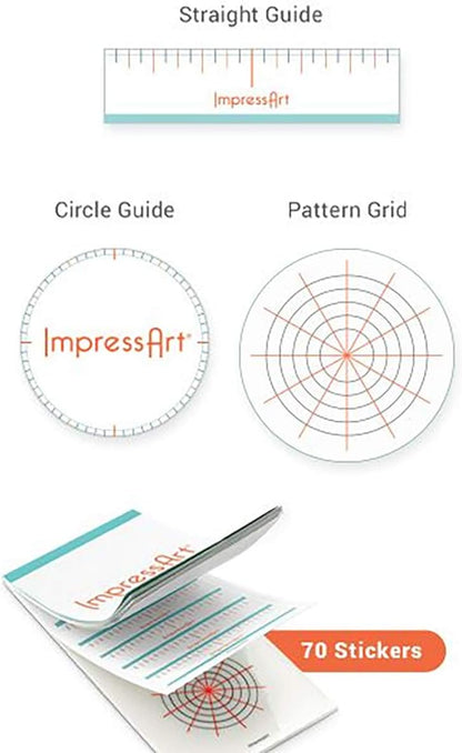Impressart Impress Art Stamp Guides