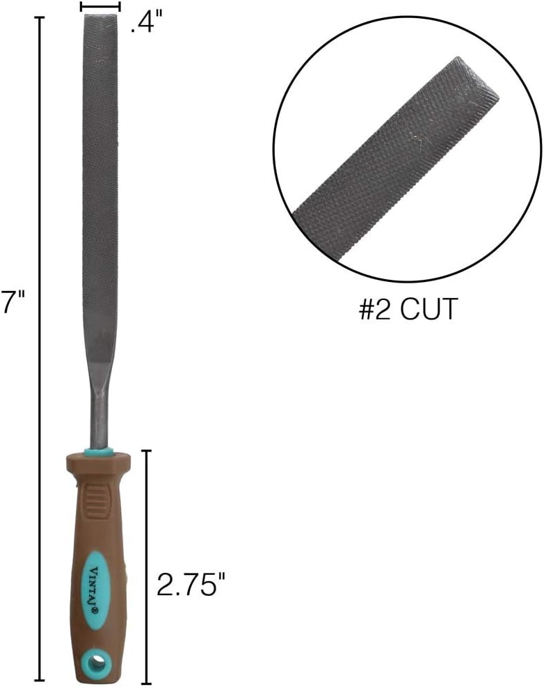 Beadsmith Vintaj Special Edition - Metal File #2 Cut - 3" Long 0.40" Wide