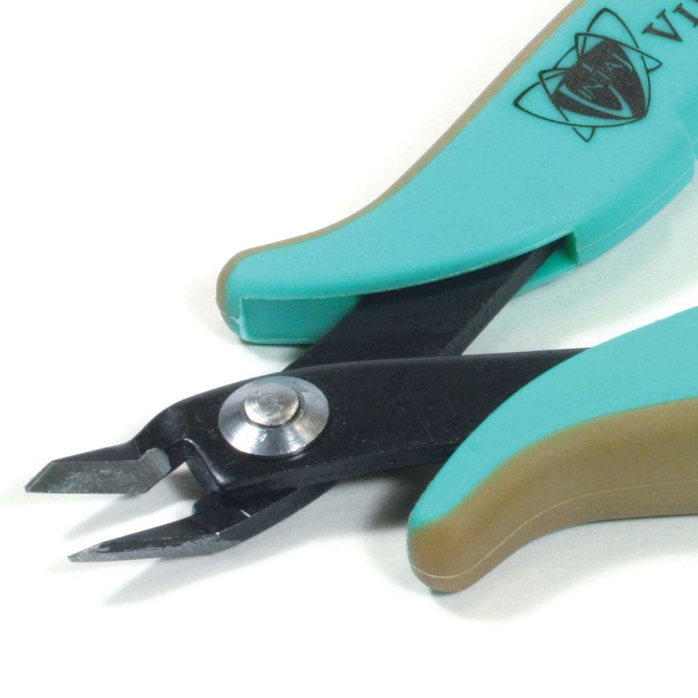 Beadsmith High Tech Series Semi‑Flush Cutter Pliers – Precision Wire & Head Pin Cutter for jewellery making