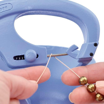 Beadalon Knot‑A‑Bead Tabletop Knotter Tool – Jewelry Beading Knotting Tool for Professional Hand-Knotting