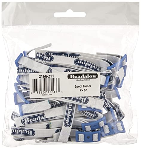 Beadalon Spool Tamer Set – 25-Piece Wire & Thread Organiser