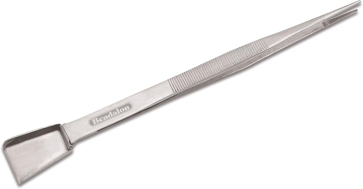 Beadalon Tweezers with Shovel – Jewellery Making