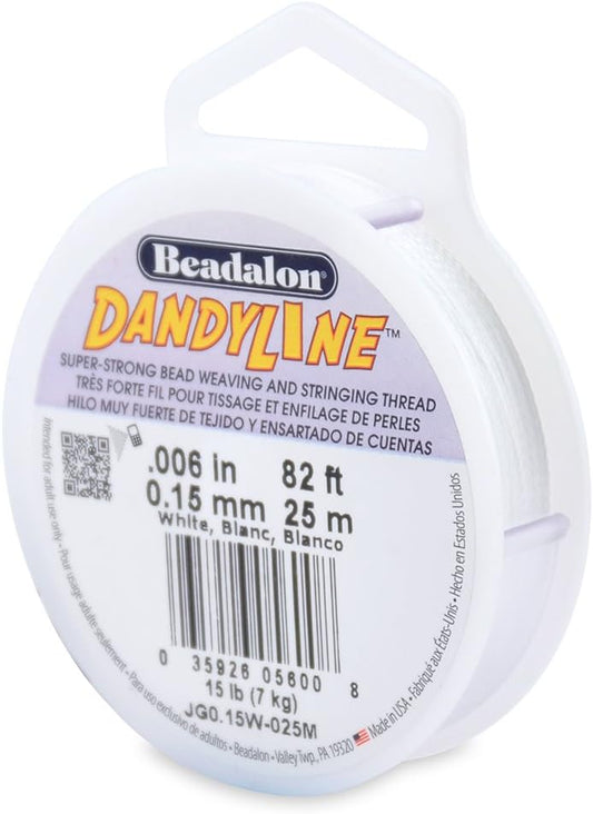 Beadalon DandyLine Beading Thread – 25m Spool