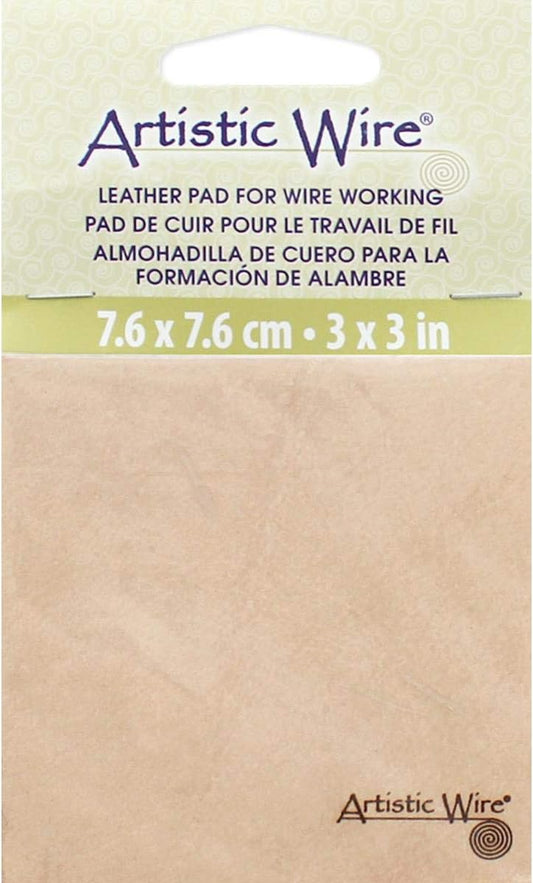 Artistic Wire Leather Pad for Wire Working