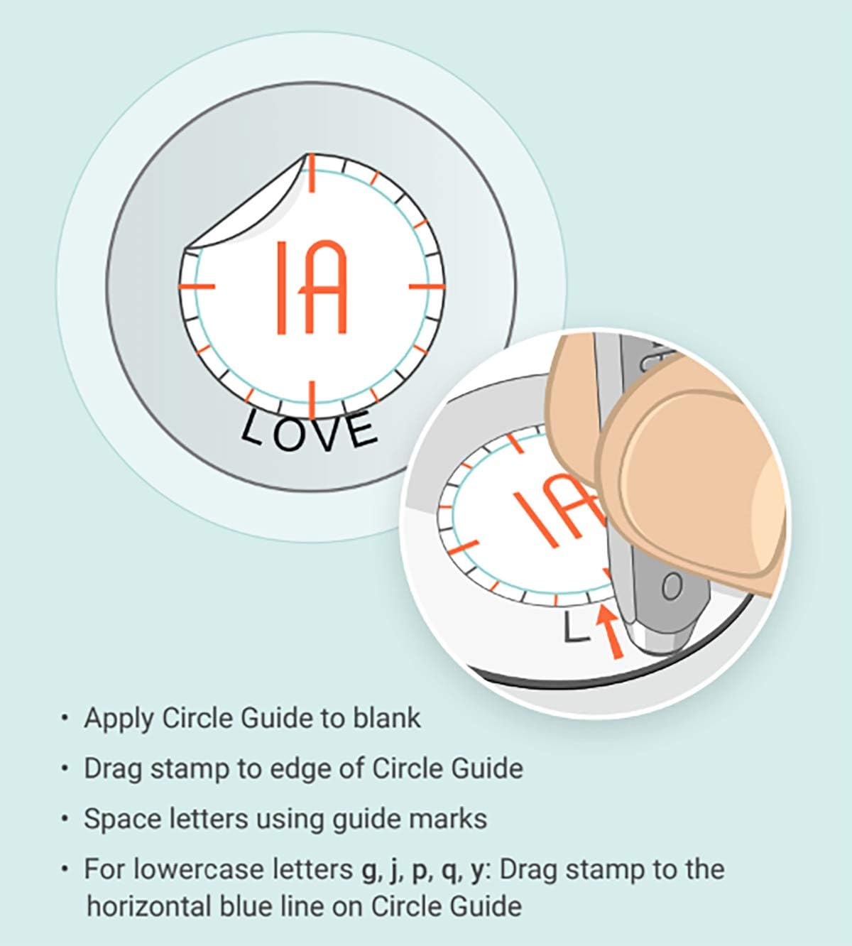 Impressart Impress Art Stamp Guides