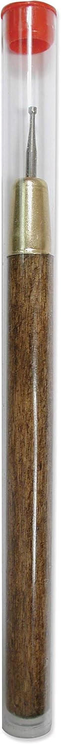 Beadsmith Round Your Wire Tool with 1.8 mm Cup Bur – 5″ Wire Shaping & Finishing Tool
