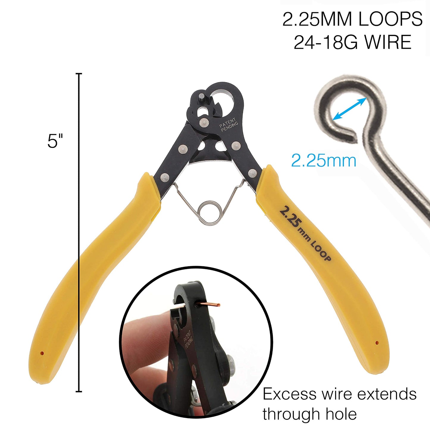 Beadsmith One-Step Looper Pliers – Wire Loop Maker