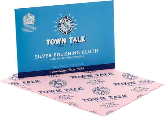 Town Talk Silver Polishing Cloth 12 x 17 cm